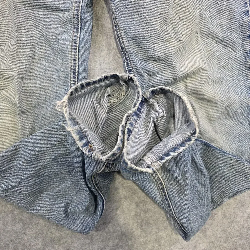 Vintage 90s Calvin Klein Jeans Mens 31x34 Blue Easy Fit Stonewash‎ Denim USA